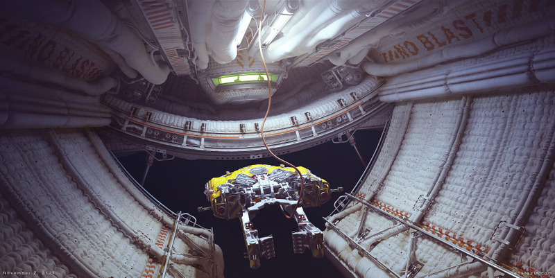 Illustration for article titled The Fantastic Space Art Of Paul Pepera